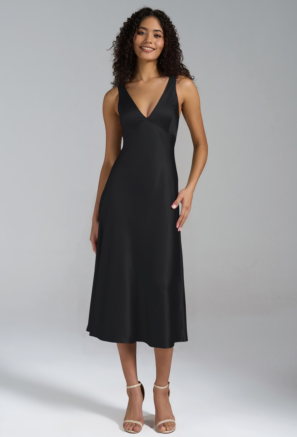 AW Alfie Black Metallic  Wedding Guest Dresses